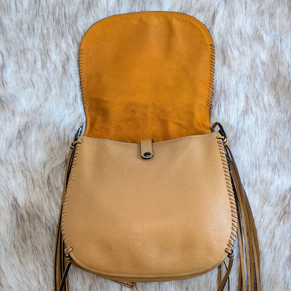 1941 Saddle Bag with Whipstitch and Fringe Details - Picture 6 of 16